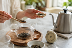 Leia mais sobre o artigo Como fazer chá: guia de proporção, água e tempo de infusão
